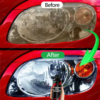 Car Light Restorative Liquid Removing Oxidation Dirt Portable Headlight Repair Polish Liquid For Car Headlight Restoration 1
