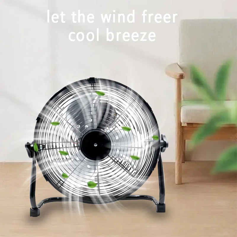 12 Polegada ventilador elétrico de chão doméstico comercial ventilador de chão industrial para bosch para makita para milwaukee 18v 20v bateria li-ion 2