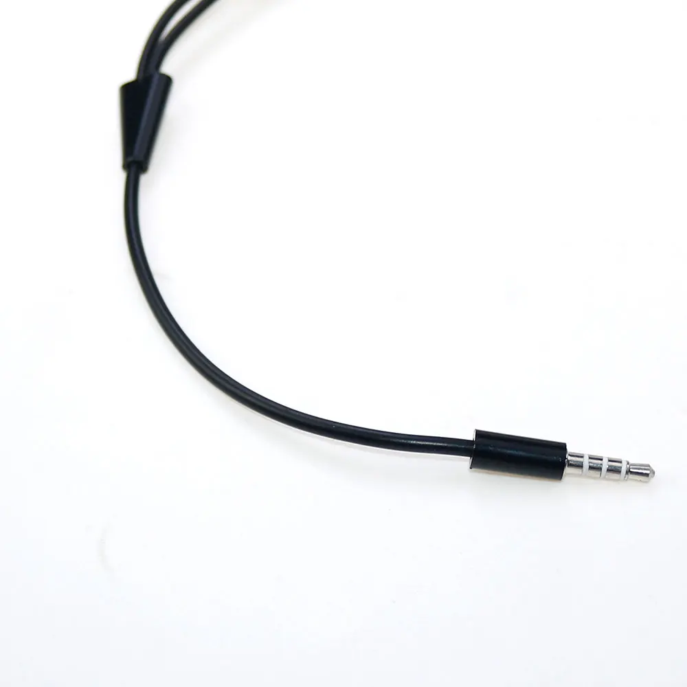 3.5mm y splitter 2 jack mâle à 1 femelle casque mic audio adaptateur câble split 3.5mm y splitter 2 jack mâle à 1 femelle casque mic audio adaptateur câble split