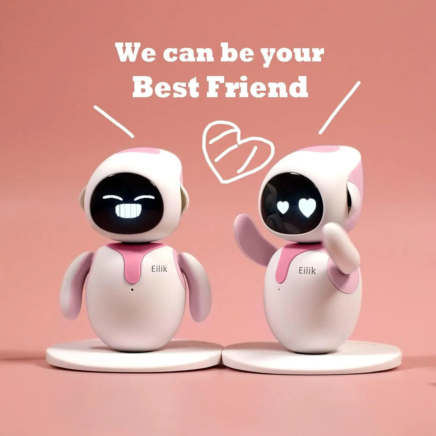 

Eilik Robot Intelligent Emotional Voice Interactive Interaction Accompanying Ai Desktop Electronic Pet Inventory