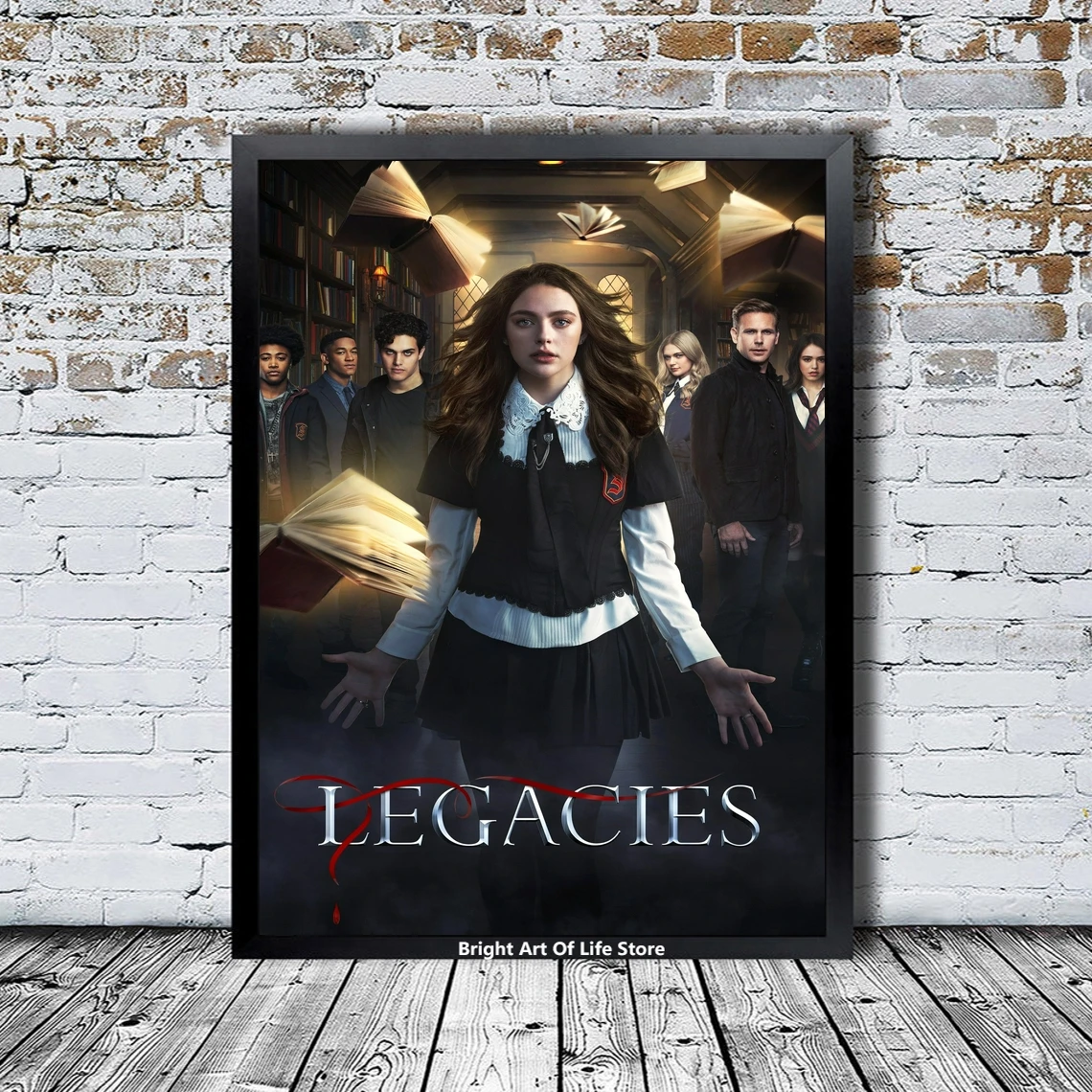 

Legacies Poster Star Actor TV Series Canvas Poster Photo Print Wall Painting Home Decor (Unframed)