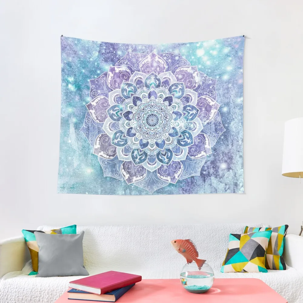 

FREE YOUR MIND MANDALA in Blue Tapestry Wall Decoration Products
