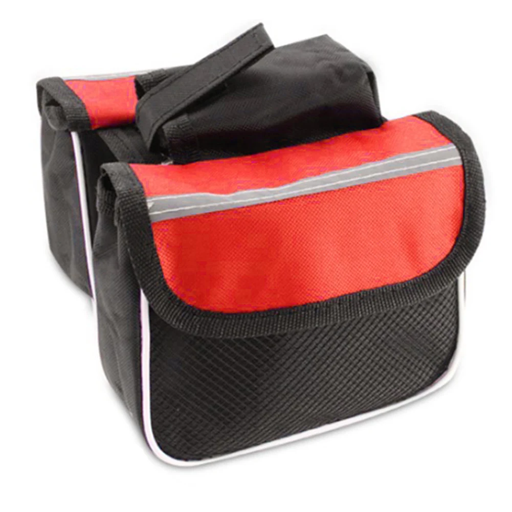 

Reflective Belts Bicycle Bag Reflective Belts Bicycle Bag Front Tube Handlebar Holder Phone Bag Waterproof Pouch