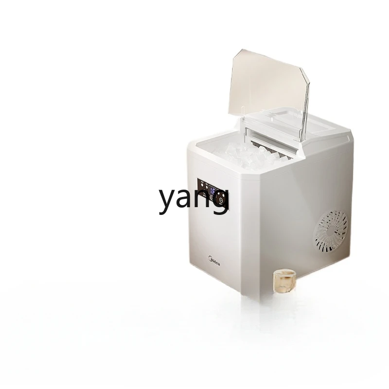 CX Small Commercial Ice Machine Low Power Desktop Household Automatic Square Ice Cube Making Machine