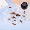 5/10/20Pcs Disposable Nail Polish Brush For 15ml Nail Polish Bottle Replacement Brush Brown Hair Nail Art Brush Applicators 1