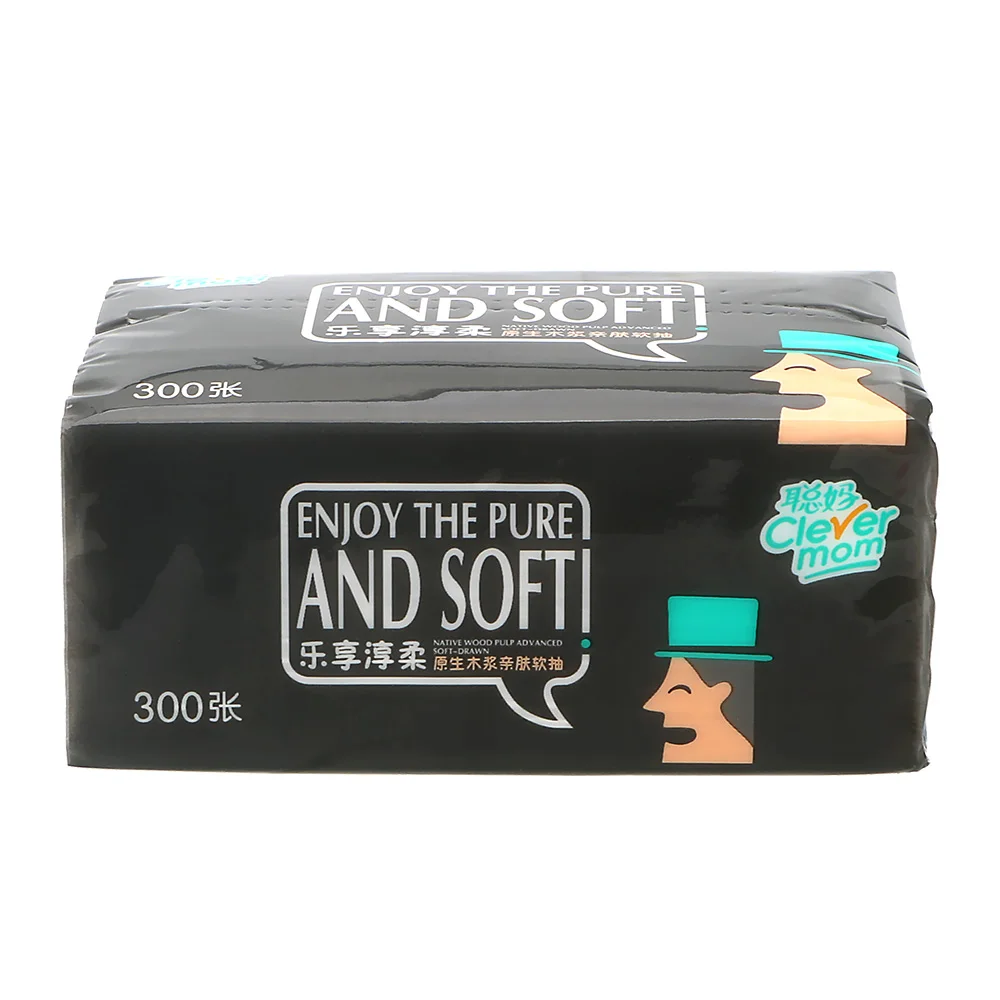 Paper Towel Tissue Toilet Roll 4 Layers 300 Sheets Pure Wood Pulp