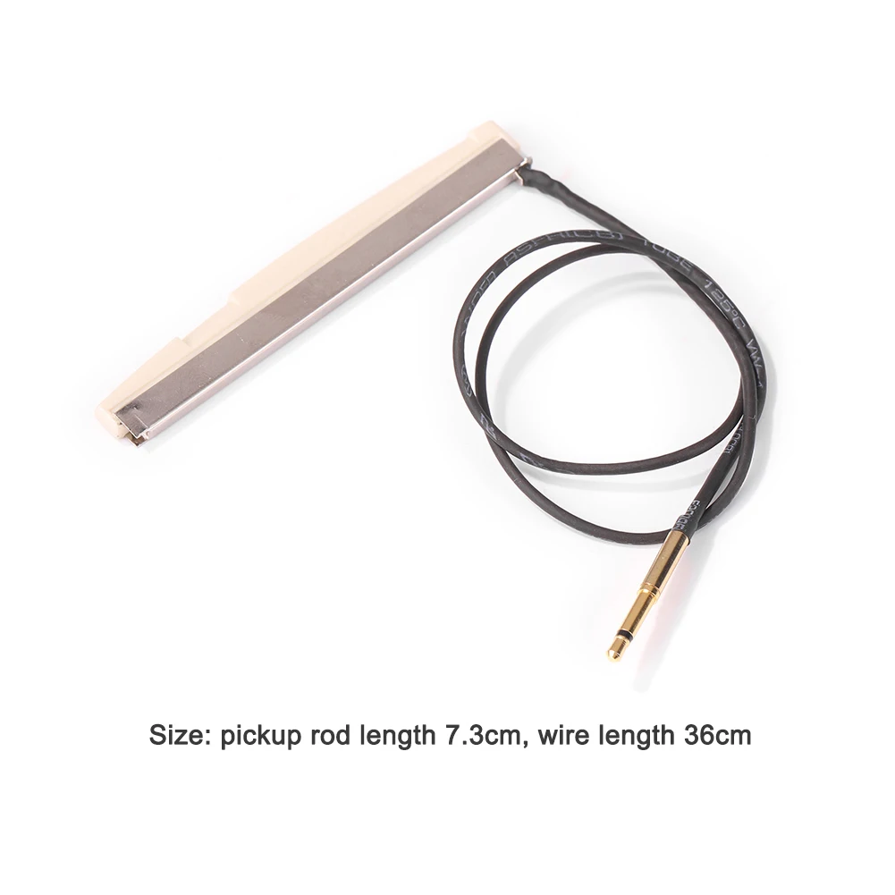 Guitar Piezo Pickup Bar Under Bridge Transducer Guitar Integrated Pick-Up Sticks Stringed Instruments Fittings