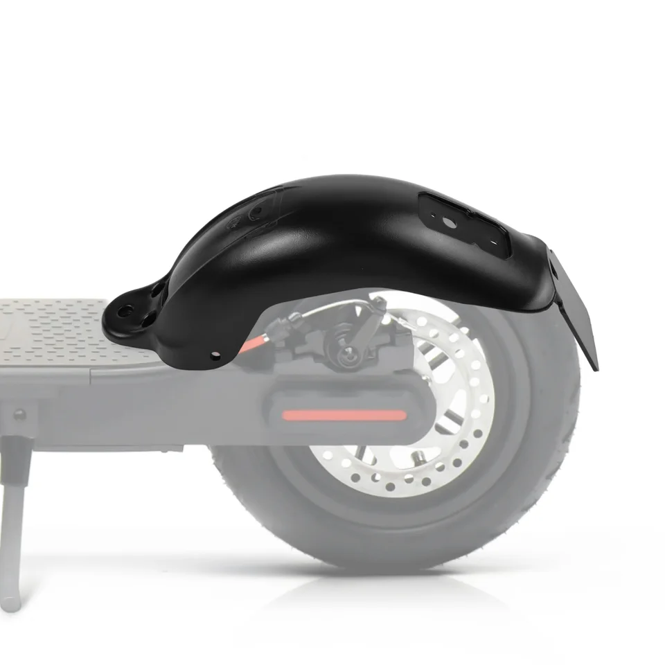 Guardabarros Trasero Para Patinete Eléctrico DUCAT/Jeep Pro II - ABS Negro, 328x111x84 Mm, 166,5 G