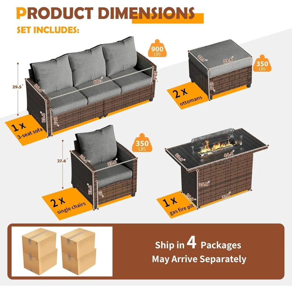 Outdoor Patio Furniture Set 5