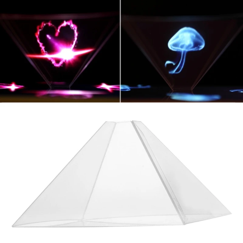 

Голографическая подставка для 3D-проектора для сотового телефона с диагональю 3,5–5,5 дюйма, новинка