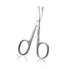 1Pc Eyebrow Scissor Safety Nose Hair Scissors Stainless Round Scissors Trimming Tweezers Small Clipper Eyebrow Nose Hair Cut 1