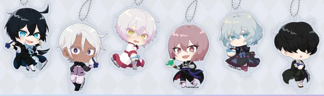 

Anime The Case Study of Vanitas Mikhail Cosplay PVC Figure Pendant Keychain Keyring Figure Kids Toy 1694