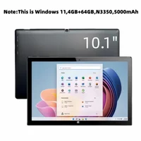 4GB DDR3 RAM 32GB/64GB ROM 10.1 INCH Windows 10/ Windows 11 Tablet 64Bit Z8350/N3350 CPU 1920*1200 IPS Screen HDMI Port USB 3.0 2