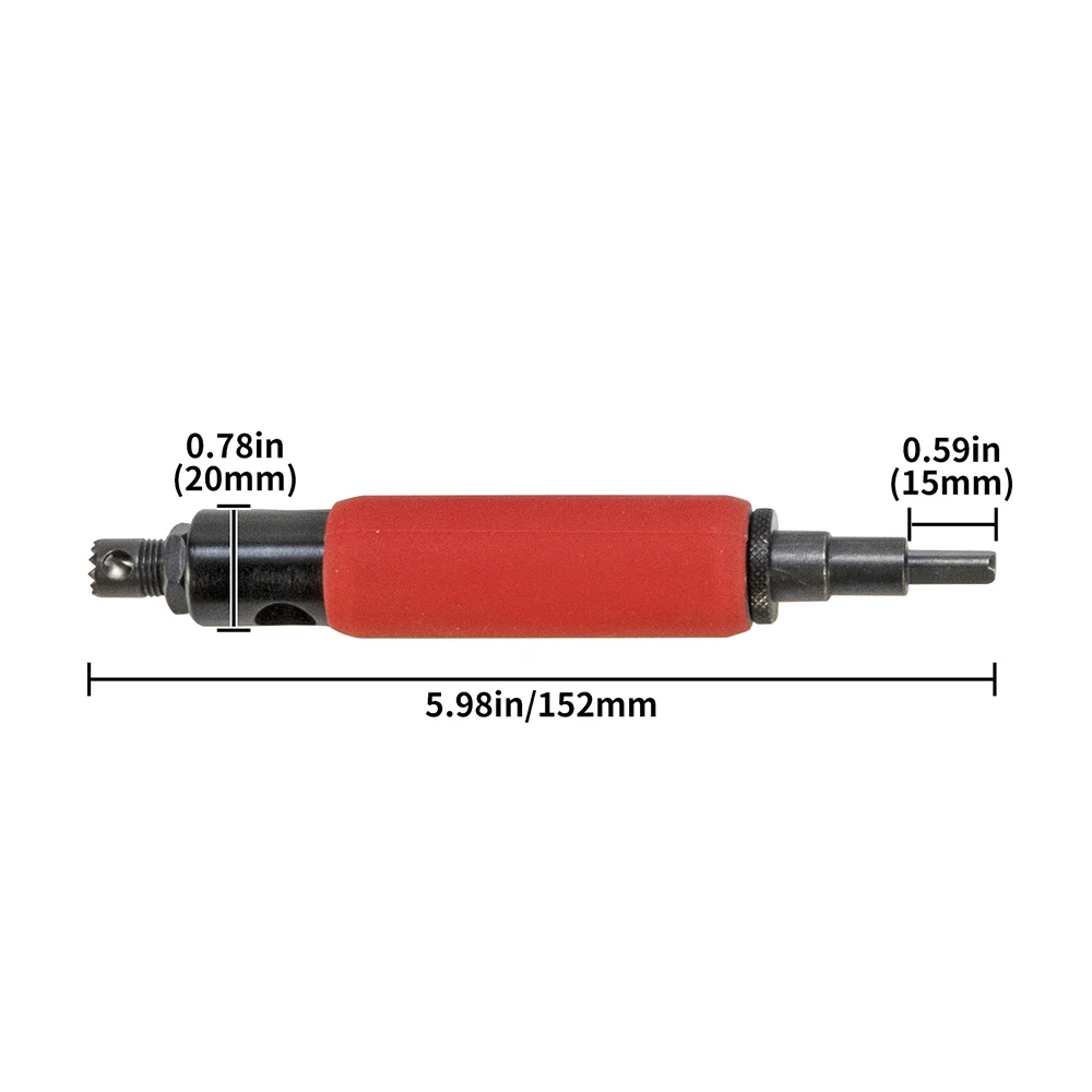 HIFESON Rivet Removal Tool,Blind Rivets Drill Remover,1/4 Electric Drill Adapter Rivets Puller for 3.2mm 4.0mm 5.0mm 6.0mm 6.4mm