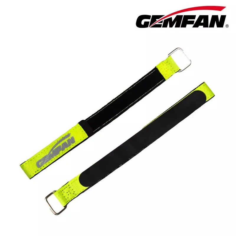 Gemfan Sangle Batterie LIPO 16x250mm Jaune/20x250mm Rouge pour FPV