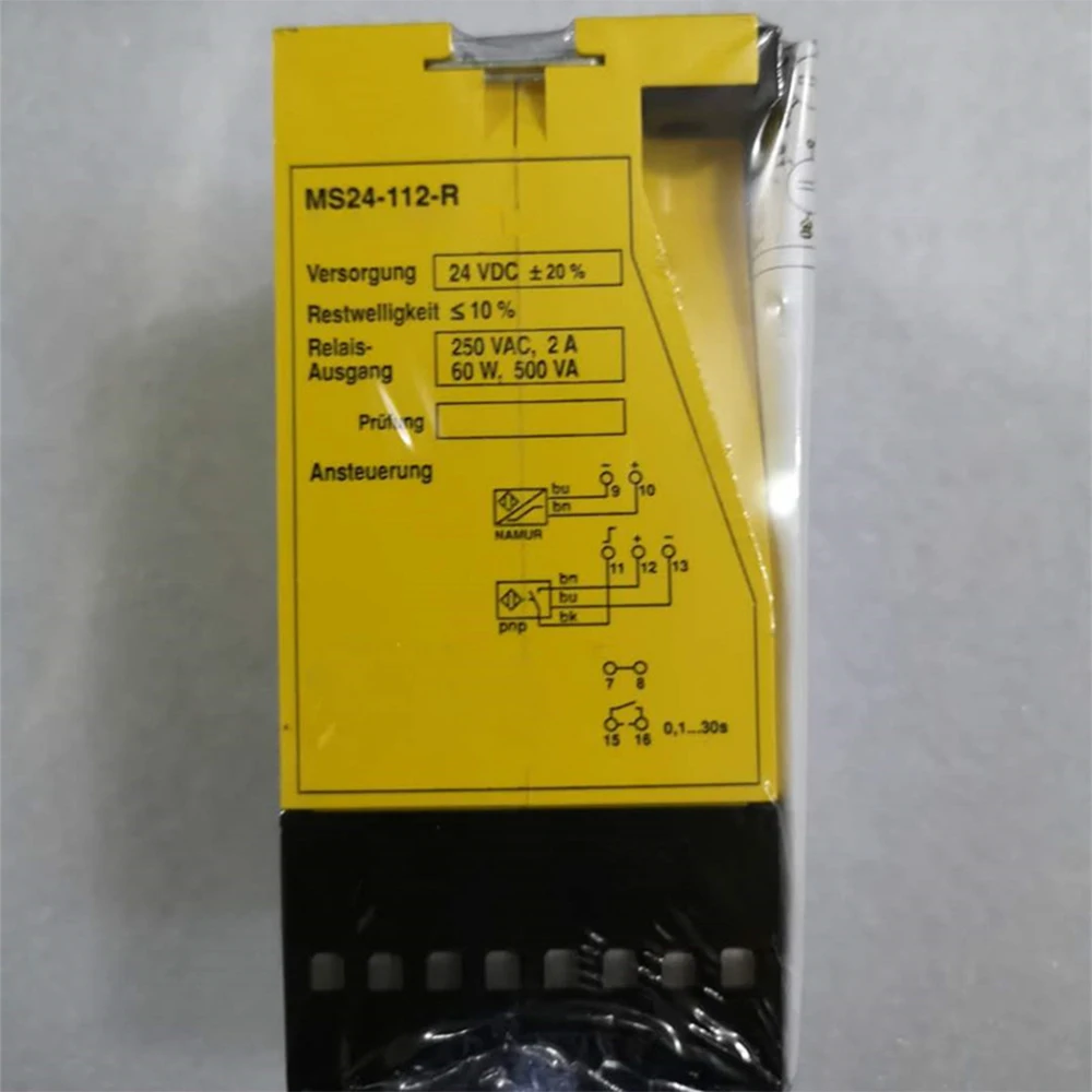 Módulo de relé de seguridad TURCK MS24-112-R, nuevo, 24V, 0518003