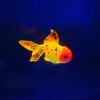 Glow In The Dark Artificial Aquarium Fishes Realistic Moving Floating Colorful Goldfish Fake Fish Ornament for Aquarium Tank 5