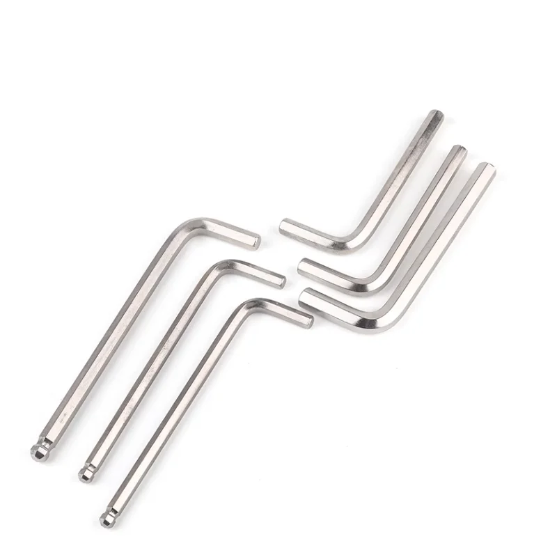 Tbest Chiave Esagonale A Tre Vie Per Bici - Misure 4, 5, 6 Mm In Acciaio Cromato - Attrezzo Portatile Per Manutenzione Bicicletta
