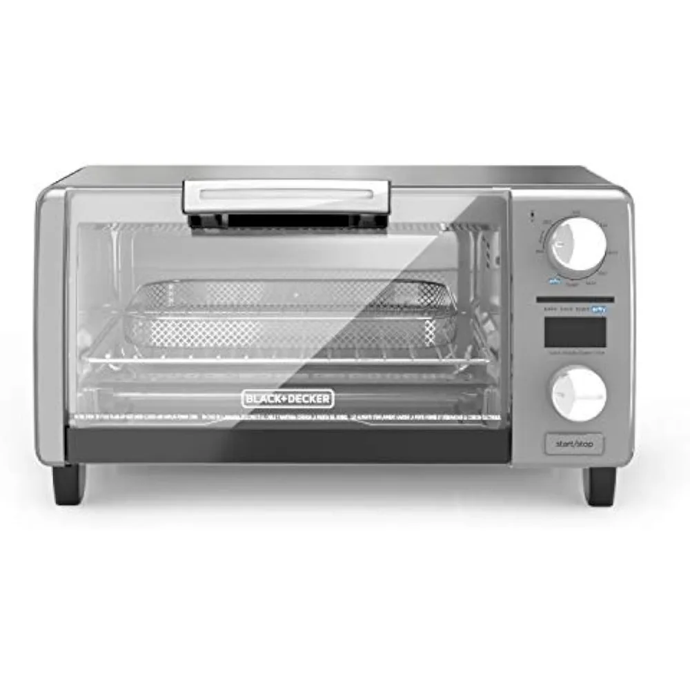 BLACK+DECKER 4-Slice Toaster Oven with Natural Convection, Bake, Broil,  Toast, Keep Warm - AliExpress