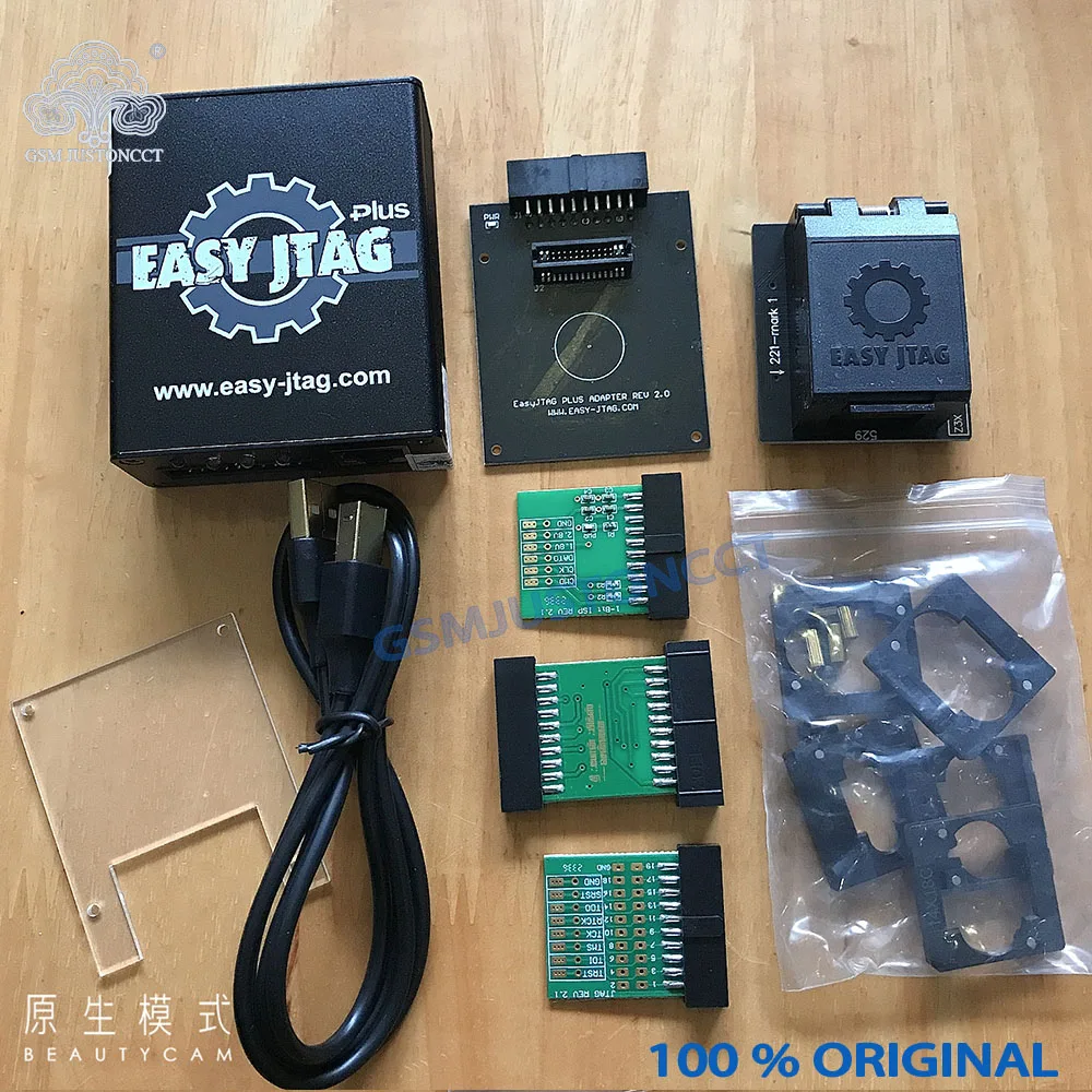 Z3X-Easy-Jtag-plus-box-juego-completo-Original-con-enchufe-Jtag-EMMC ...