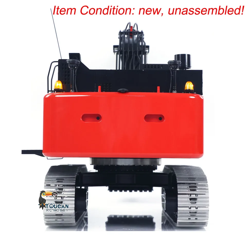 LESU ZX490 Aoue 1/14 KIT RC Hydraulic Excavator CNC Metal Remote