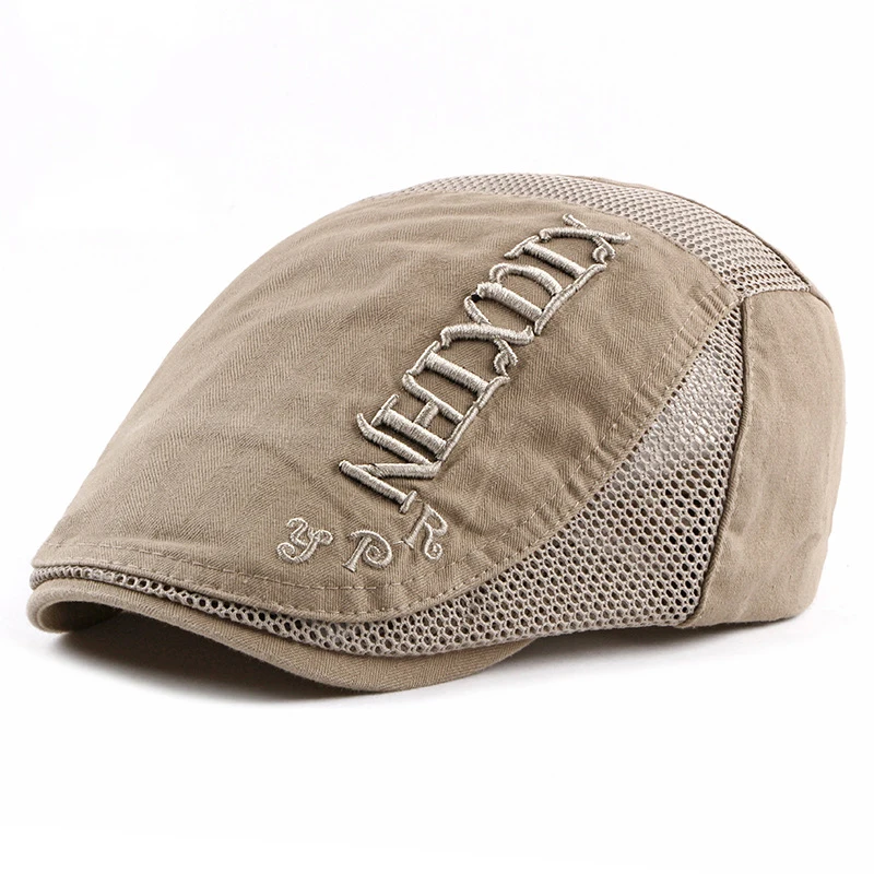 Beret Hat Casual Hat Woolen Beret Cotton Flat Advance Driver Flat Cap Men Women Beret Hats Korea Style Spring Summer
