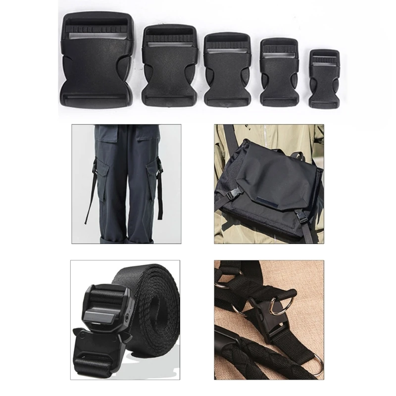 

Belt Buckle for Secure and Comfortable Fastening Side Quick Release Buckle for Effortless Backpack Tightness Adjustment