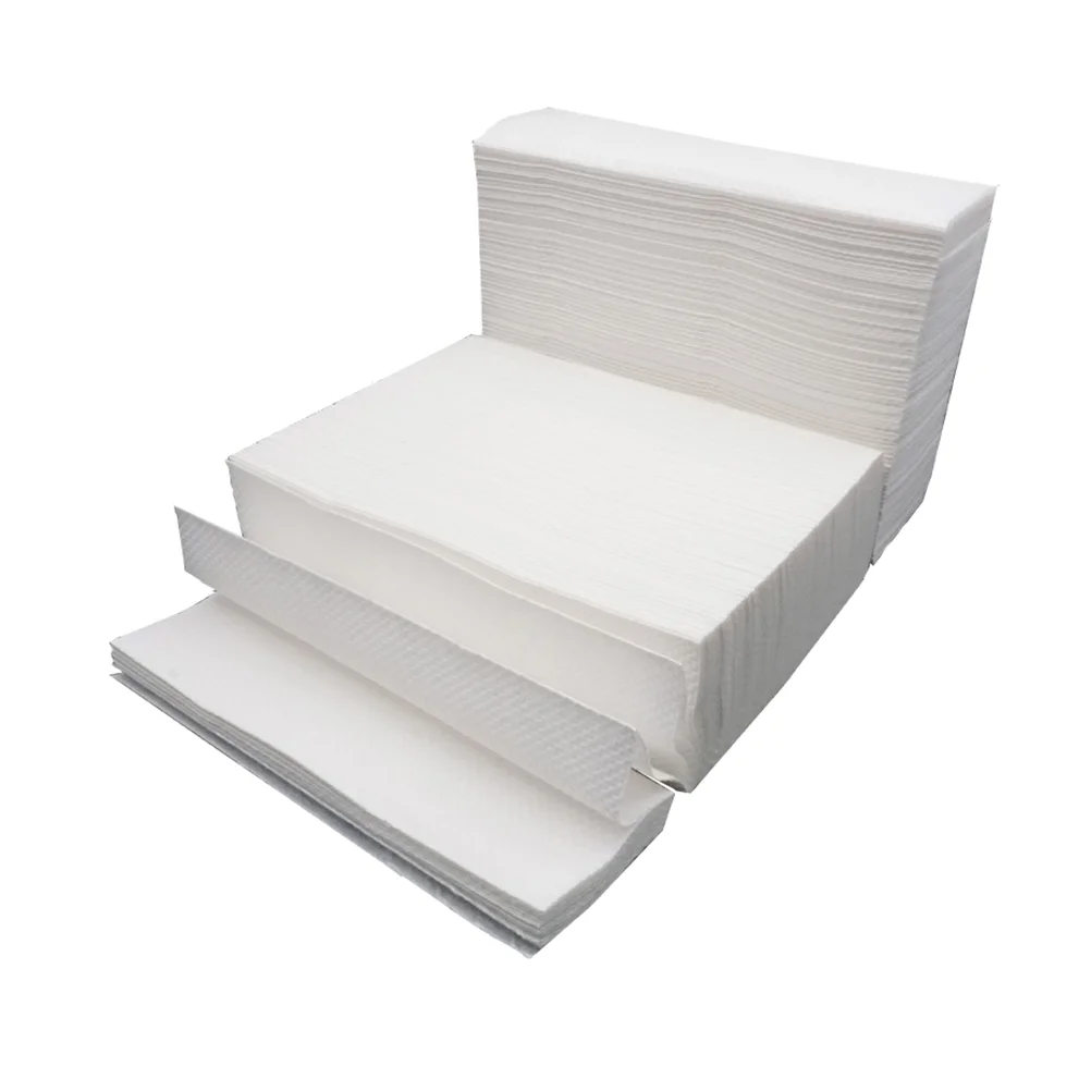 

400 Paper Towels Skin- Friendly Household Paper Tissue For Kitchen Home ( White )
