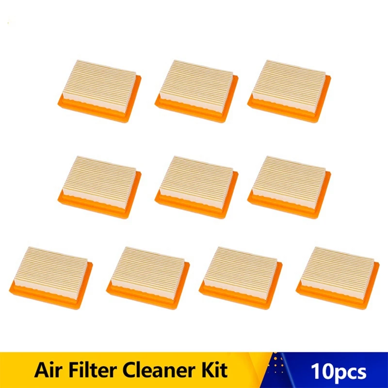 

Pack Of 10 Pieces Air Filter Elements Brush Cutter Air Filter Replacement For FS120/200/250 Brush Cutter And Lawn Mower