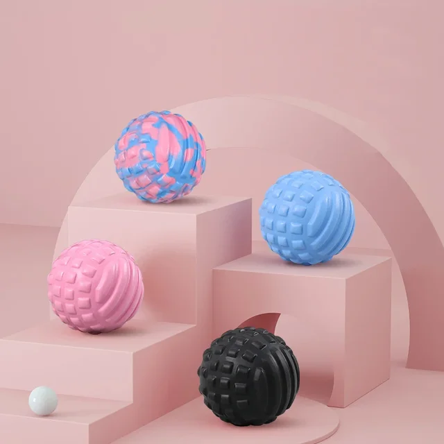 Massage Ball Yoga Massage Roller Relieving Muscle Tension Pressure Massaging Balls Fit For Trigger Point Treat Exercise Yoga 2