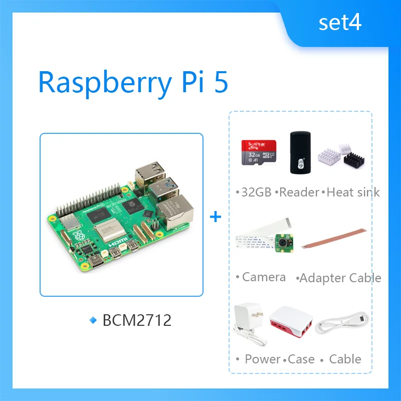 Raspberry Pi 5 Cortex-A76 Linux 4GB 8GB Arm