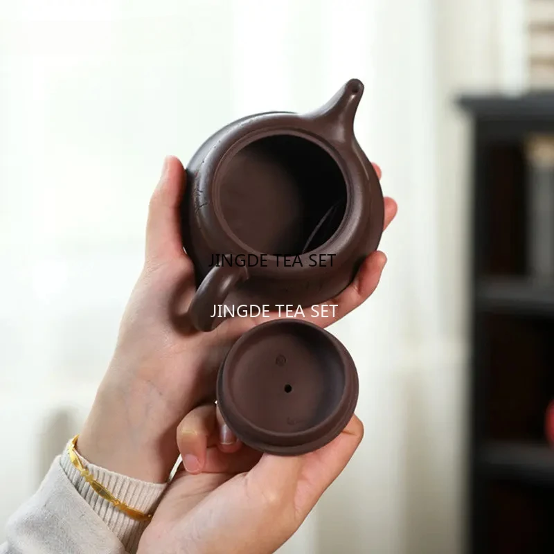 160ml Yixing purple clay teapot original ore purple clay handmade beauty tea pot chinese tea pot