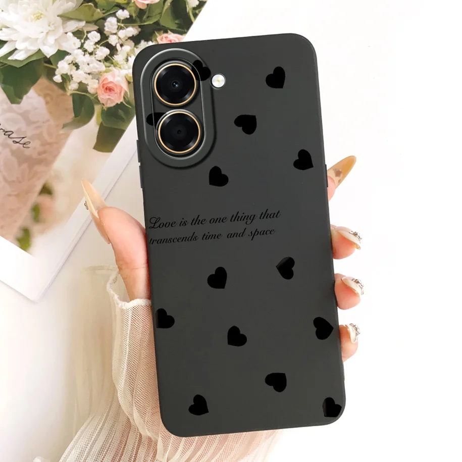 Pretty Flower Candy Painted Soft Silicone Phone Case - Back Cover & Bumper