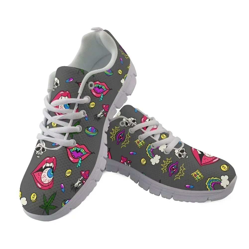 Custom Made Subliminal Print On Your Demand Women Men Running Shoes Sneakers