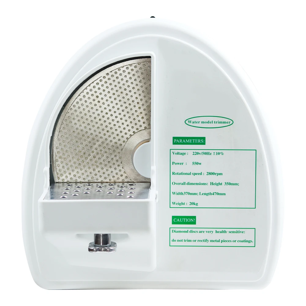 Dental Plaster Model Trimmer Machine Resin Disc and Diamond Disc Available Dental Lab Equipment Grinding Machine 220V/110V