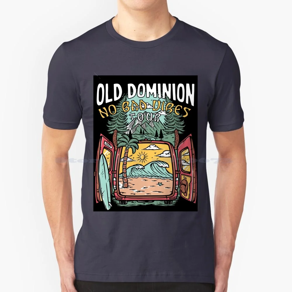 

Футболка No Bad Vibes 2023 Tour, футболка из 100% хлопка No Bad Vibes 2023 Tour Old Tour 2023 Masnovem