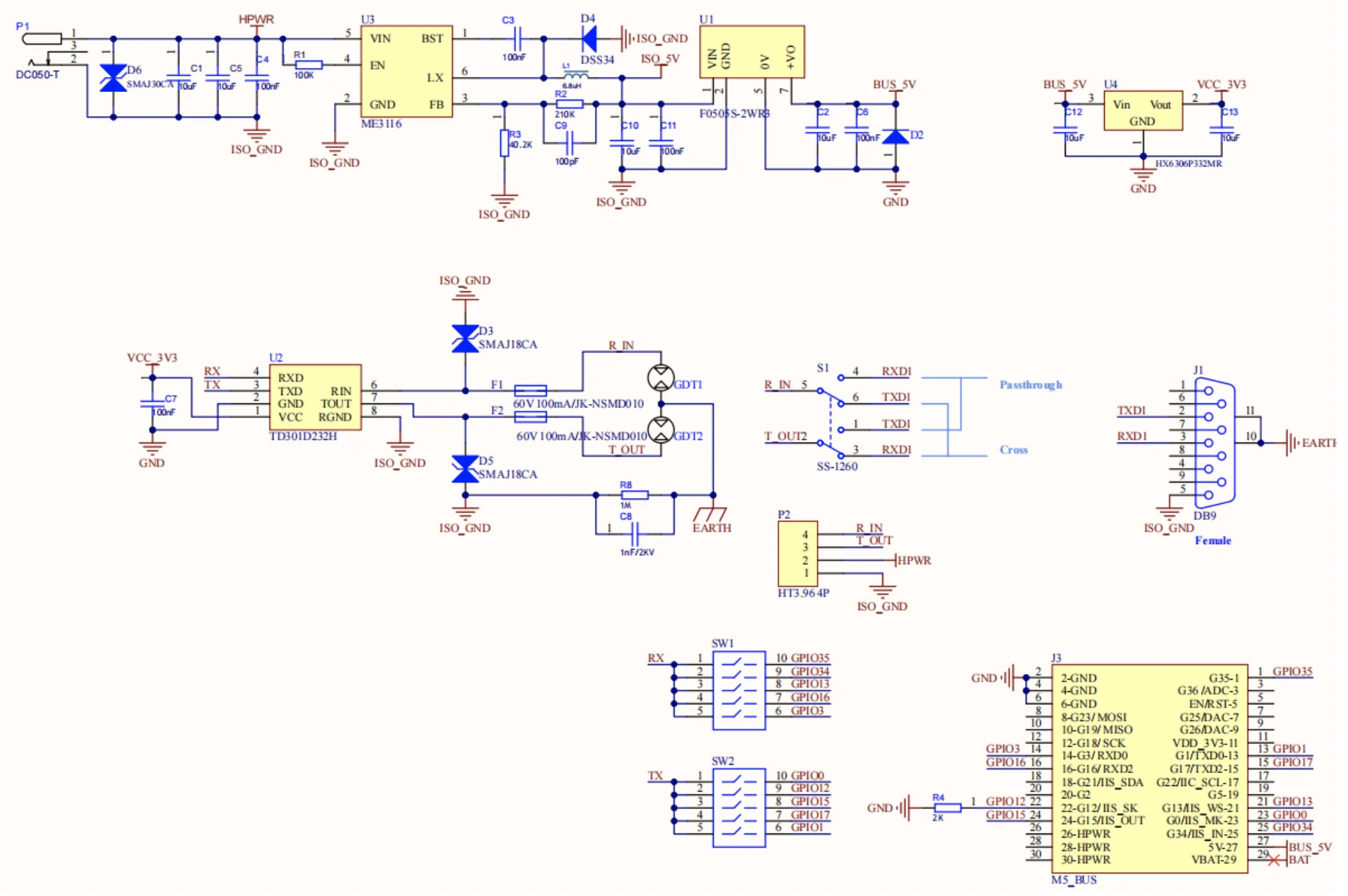 Official RS232 Module 13.2 with DB9 Female Connector