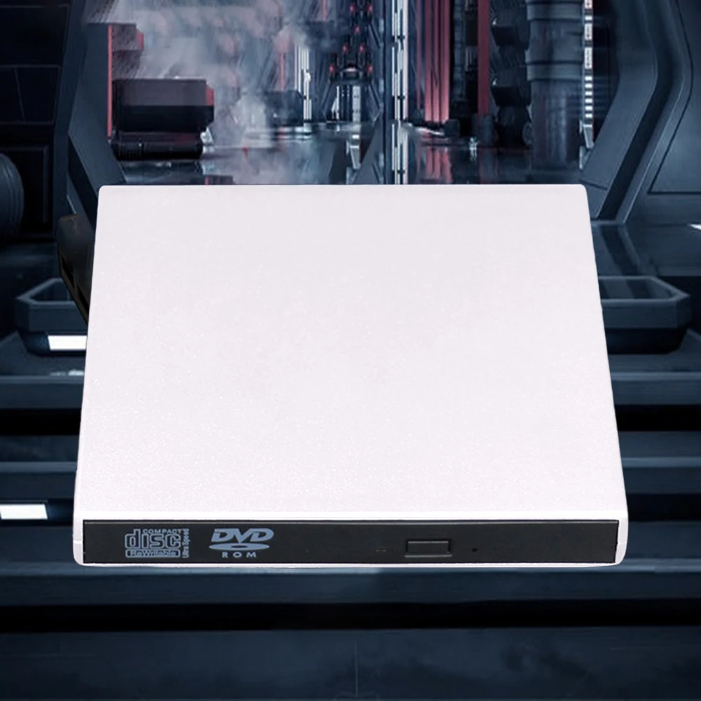 휴대용 CD DVD 버너, USB 2.0 CD 리더 리라이터, 윈도우 맥 OS 디스크 복사기 드라이브와 호환, 노트북 맥 프로 맥북용