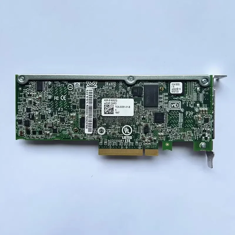 ASR-81605Z/ZQ 16-port expansion card, straight-through HBA