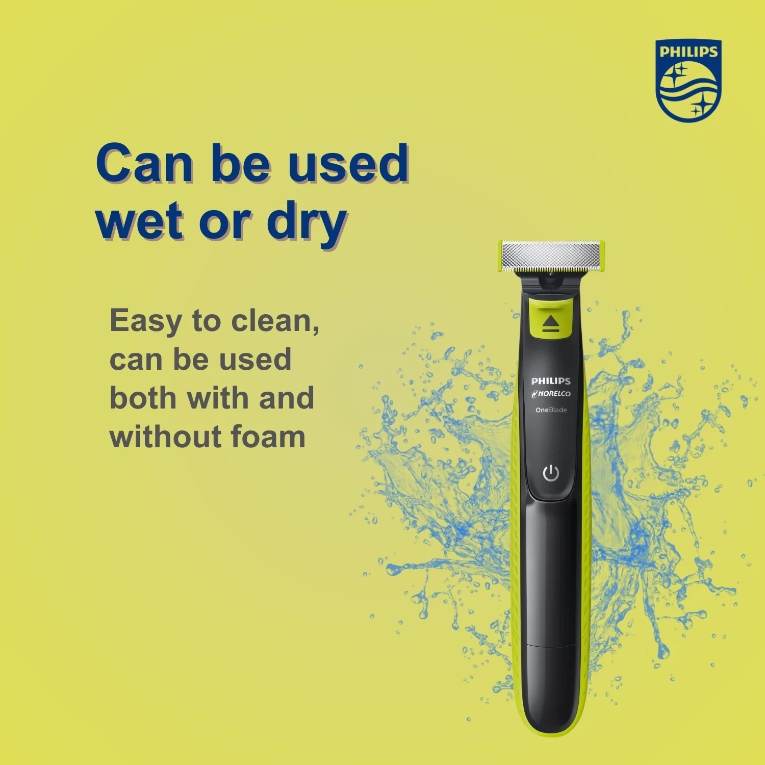 Philips Norelco OneBlade Shaver QP2520/70 Electric Trimmer face shaver hair shaver hair remover facial hair remover No Original Box