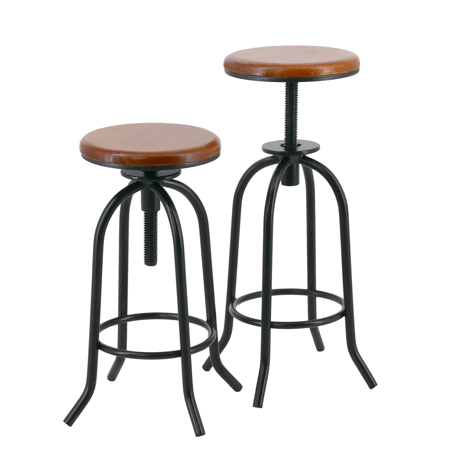 1/6 doll house model furniture accessories mini model Metal bar chair/Dining Chair（Adjustable height (10.7cm~14cm)） 3