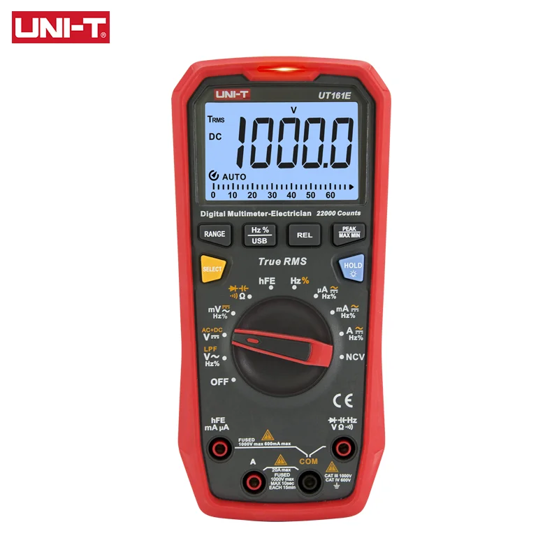 Image of Test leads for Uni-T UT161D multimeter