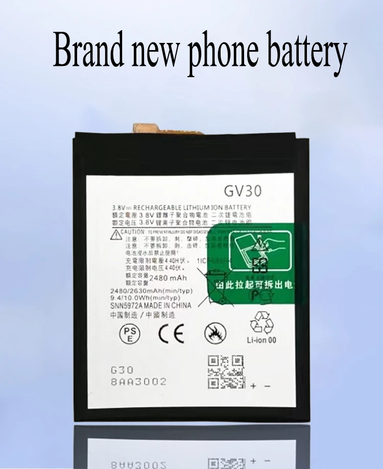 New 100% original GV30 Battery For motorola MOTO Z  xt1650-05 XT1650-01 XT-1650-03 Batteries Bateria