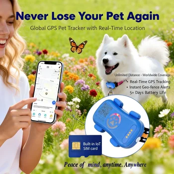GPS Pet Tracker for Dogs Cats 1