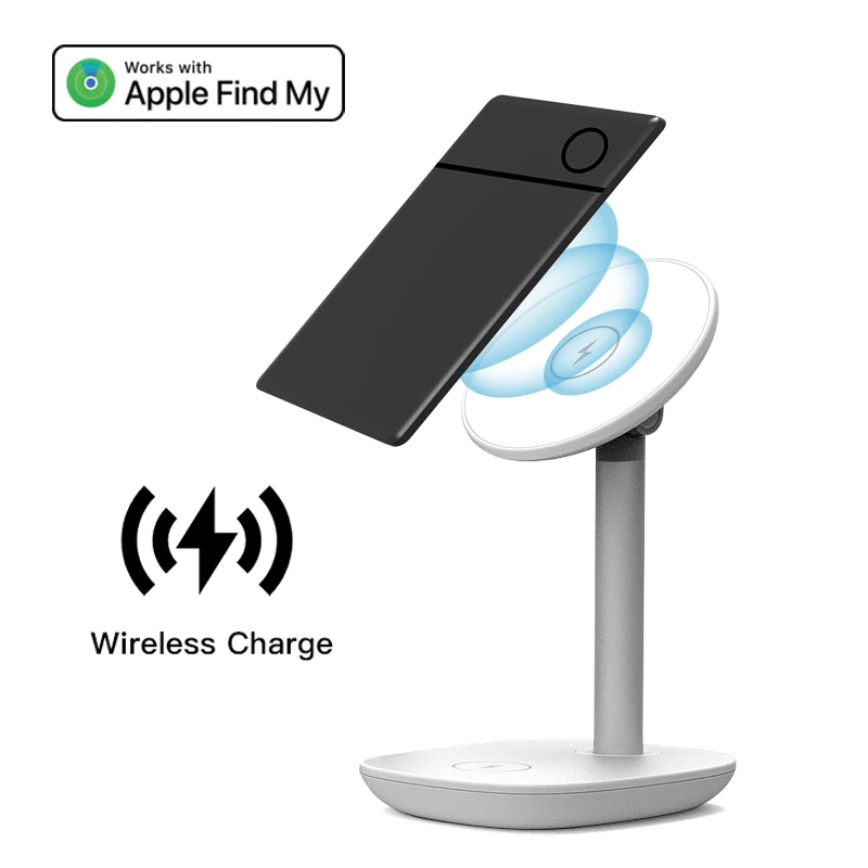 Rastreador de Posição Global Icard Carregável sem Fio Baseado no Apple Find my Smart Card Locator Wallet Tag Finder Mfi Certified