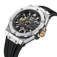 WM Watch Men Automatic Mechanical Skeleton Watch Collaboration Series Limited Edition 80 Hours Power Reserve Welly Merck WM128 - Image 3