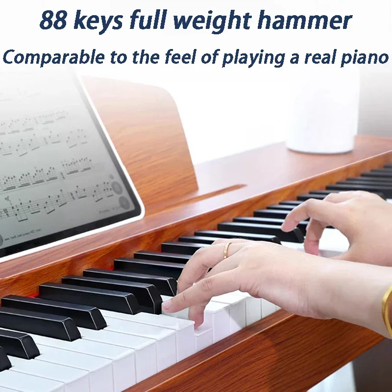 88 Keys Electronic Organ Full Weight Hammer Electronic Piano Professional Keyboard Instruments Adult Beginners Electric Organ