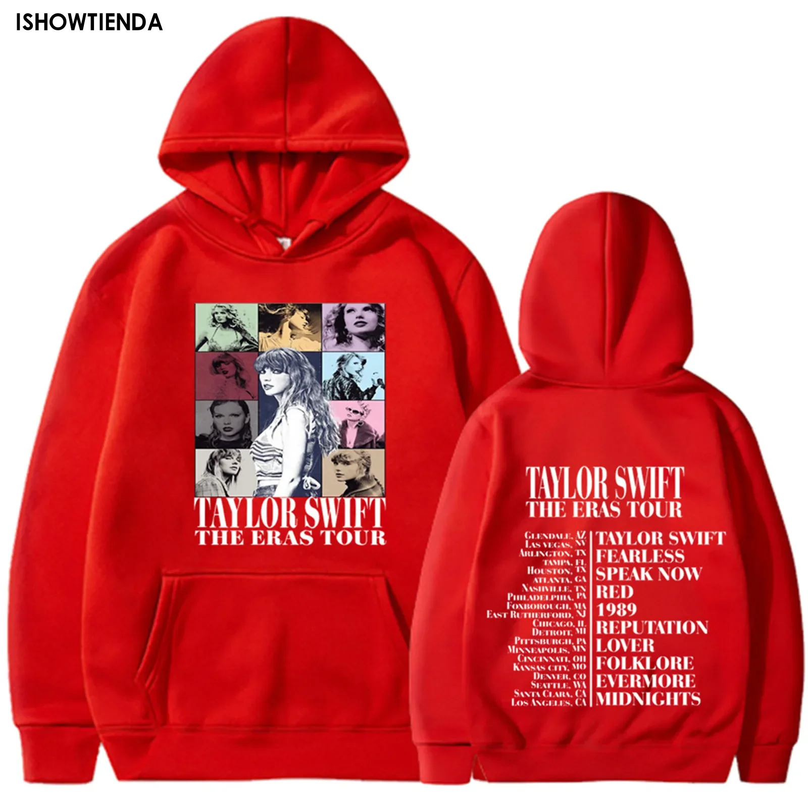 

Midnight Album Swift Print Sweatshirt Taylor The Eras Tour Concert Gift For Fans Hoodies Women Men Pullover Hooded Y2k Clothes