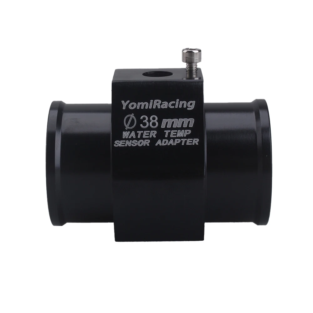 Water Temp Temperature Joint Pipe Sensor Gauge Radiator Hose Adapter Size 28/30/32/34/36/38/40mm 1Pc