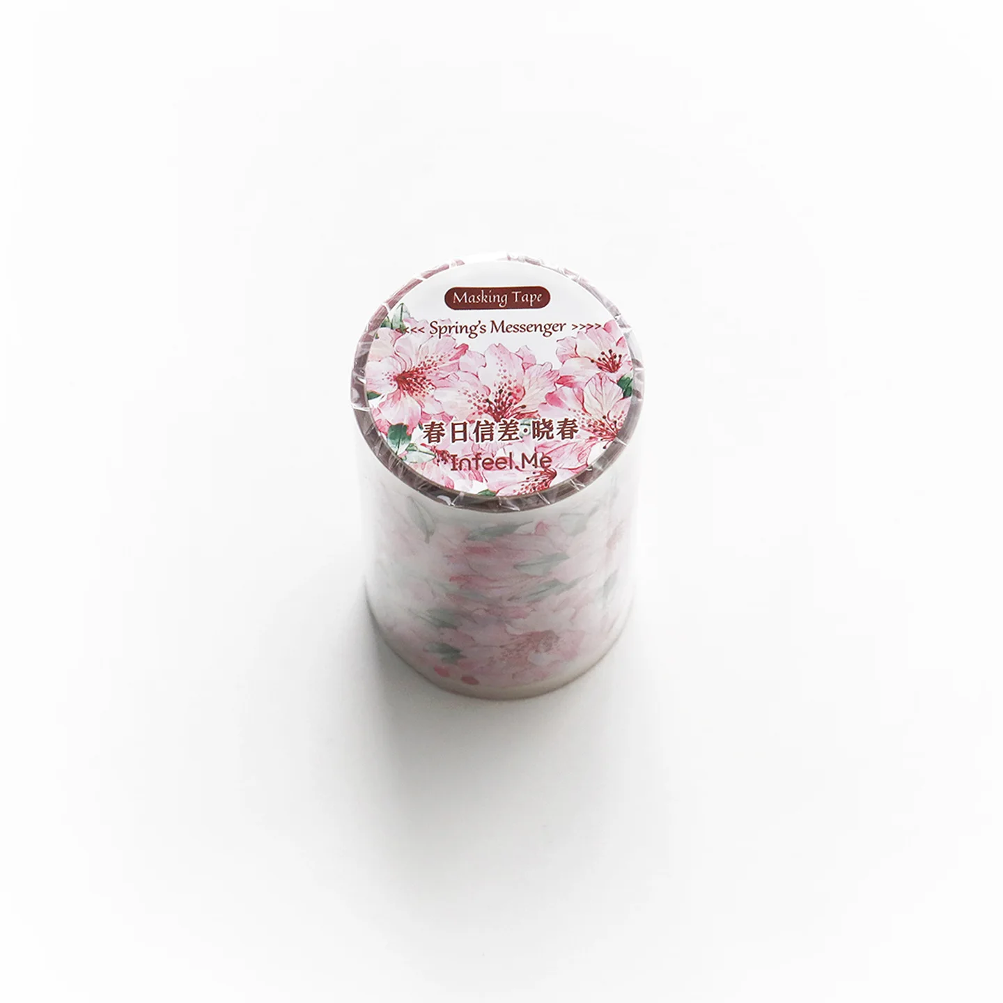 봄 메신저 시리즈 빈티지 꽃 풍경 PET 테이프 창의적인 DIY 저널 재료 콜라주 스크랩북킹 문구류